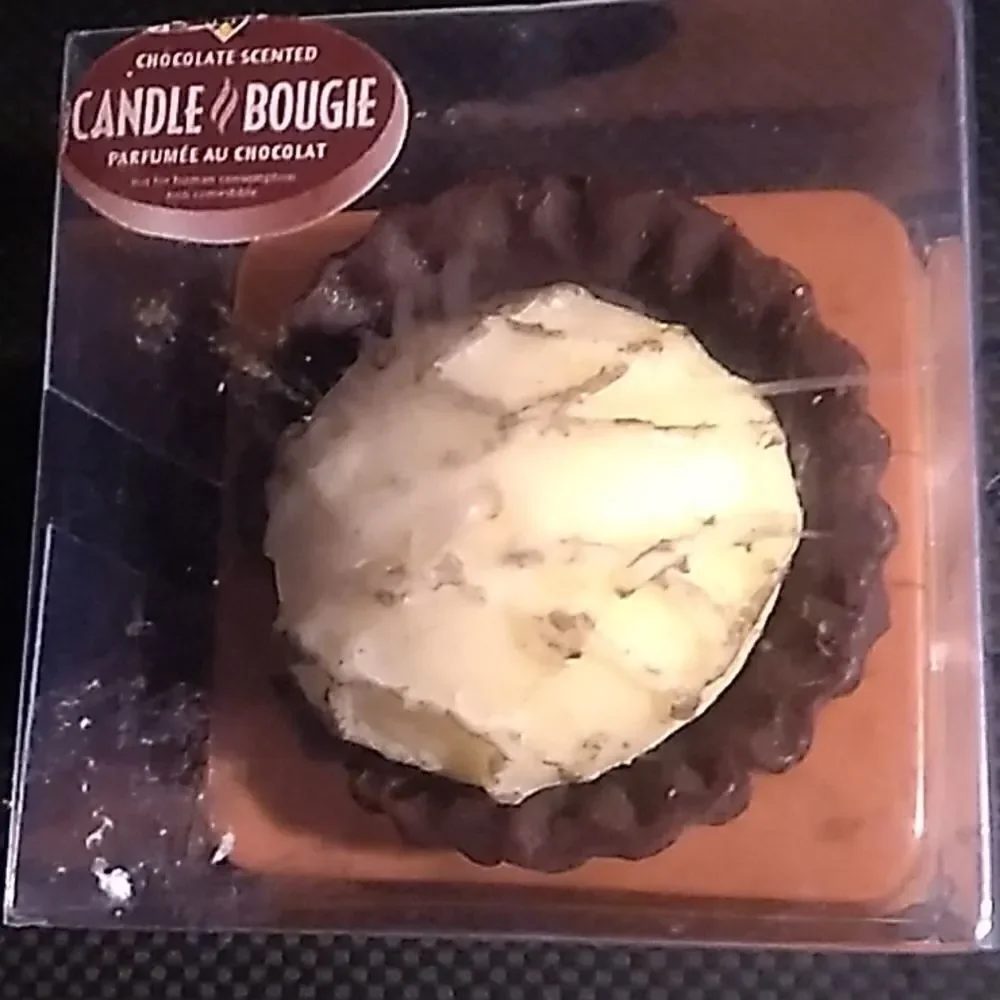 Chocolate Candles Set of 3